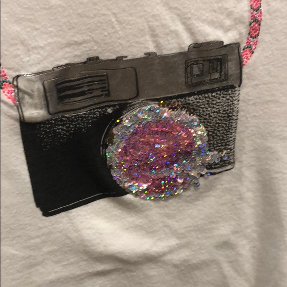 Gap girls camera flip sequence tee shirt - Picture 4 of 5